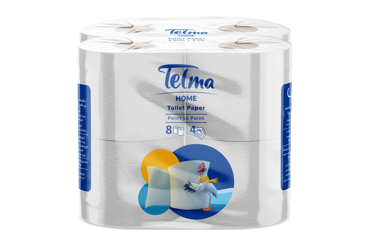 Toilet Paper- 8Roll- Dorna Design