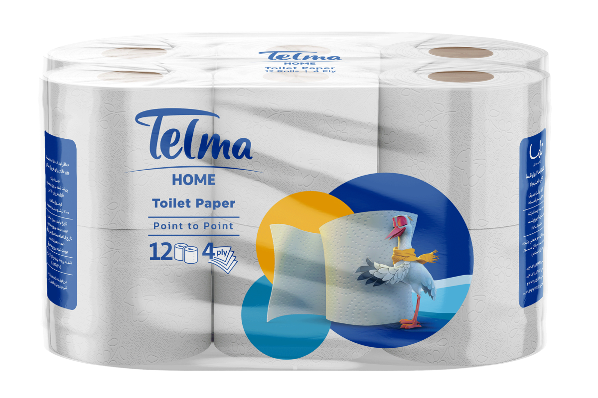 Toilet Paper- 12Roll- Dorna Design